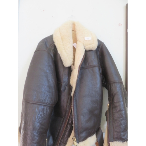 351 - Leather Flight Jacket