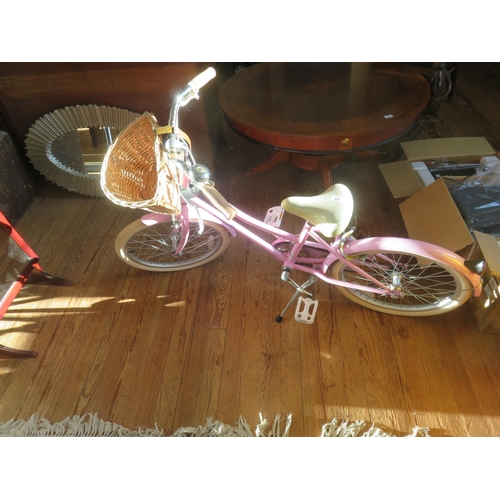 356 - Girl's Pink Bicycle