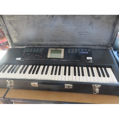 362 - Cased Yamaha PSR-330 Electric Keyboard