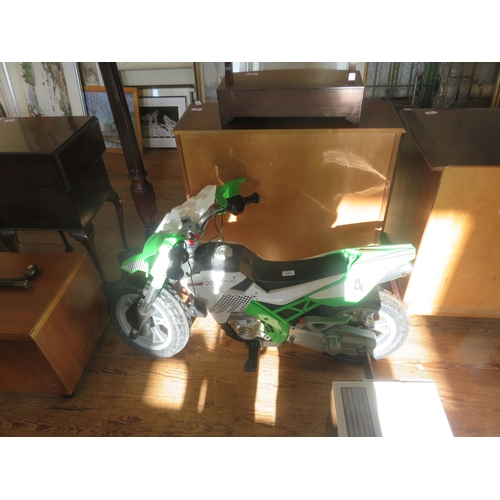 372 - Childs Electric Motorbike with Charger (Working)