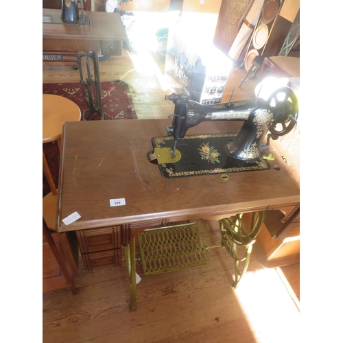 394 - Jones Treadle Sewing