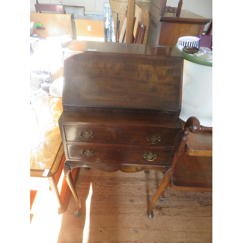 396 - Small Mahogany Bureau