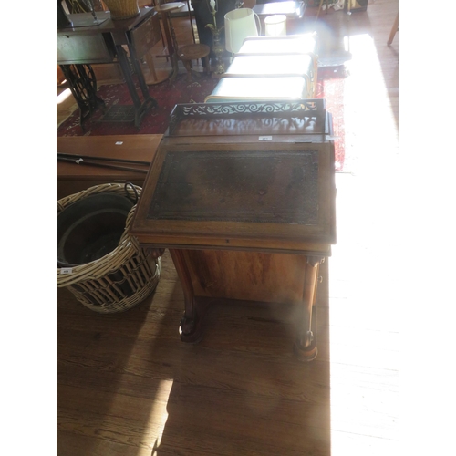 403 - Walnut Davenport Desk