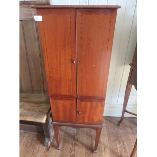 414 - Mahogany Cabinet 115cm Tall - Possibly Ex Radio Cabinet