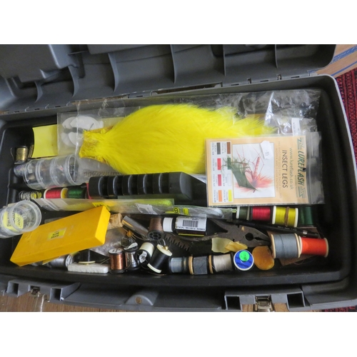 156C - Box with Fly Tying Equipment