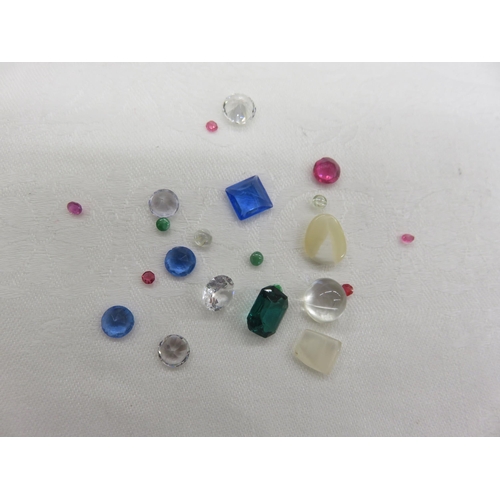 96B - Small quantity of loose precious stones