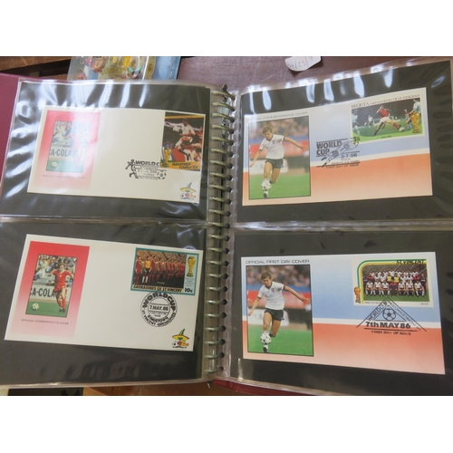 301 - Album with World Cup Mexico 1986 First Day Covers