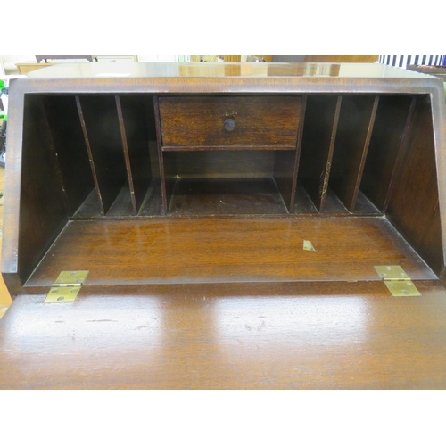 396 - Small Mahogany Bureau