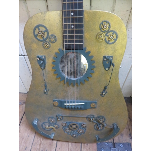 372 - Steampunk Style Guitar