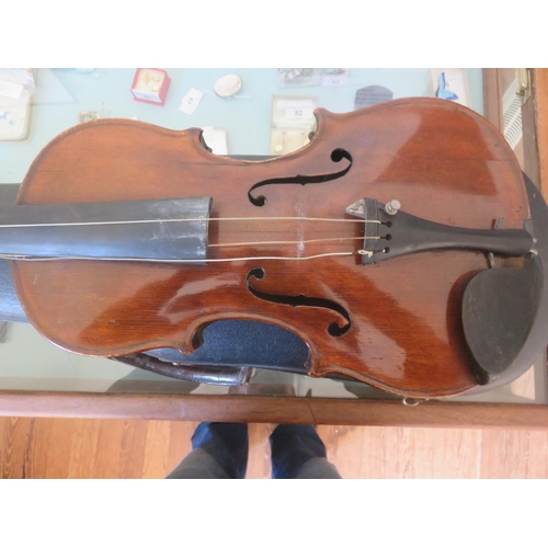 328 - Cased Violin