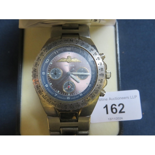 162 - Boxed R.A.F. Wrist Watch