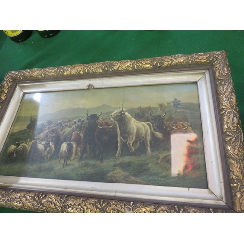 40 - Two Gilt Framed Varnished Prints 