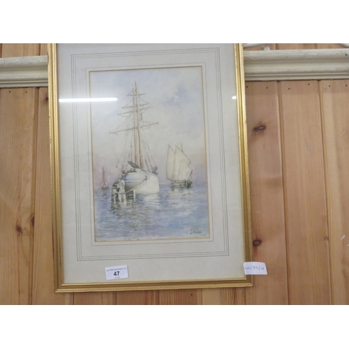 47 - Framed Watercolour 