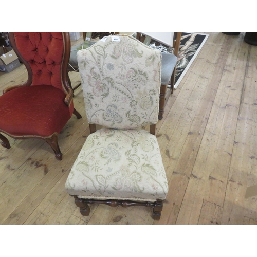 488 - Upholstered Parlour Chair