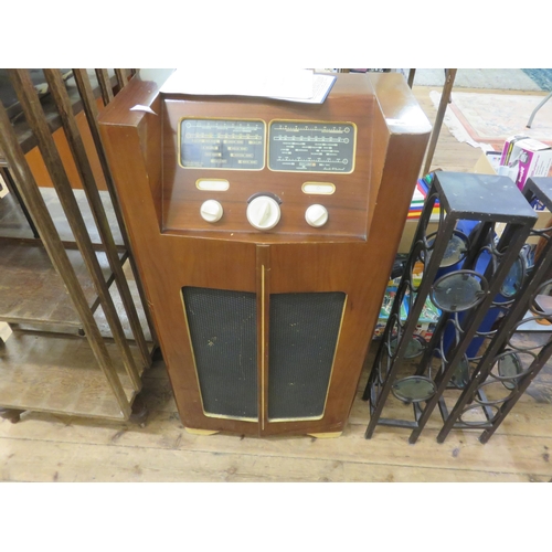 496 - Floor Standing Vintage Radio