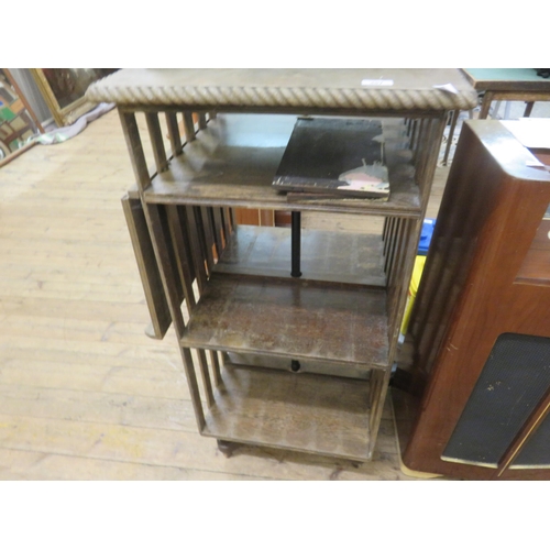 497 - Revolving Bookcase (as found)