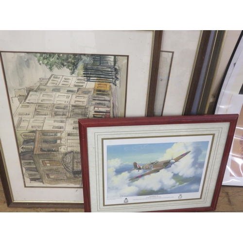 65 - Four Framed Pictures