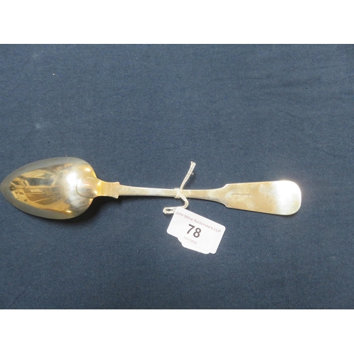 78 - Aberdeen Silver Table Spoon by Emslie & Mollison