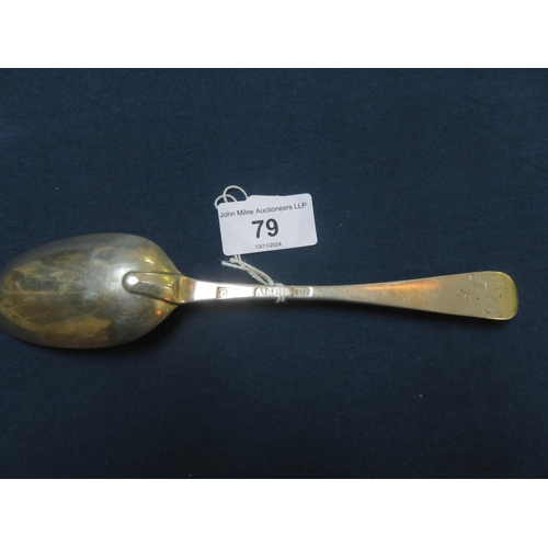 79 - Aberdeen Silver Table Spoon by George Robertson