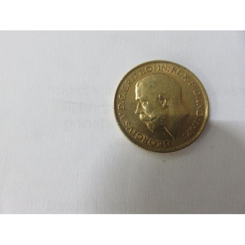 111 - George V 1911 Gold Sovereign