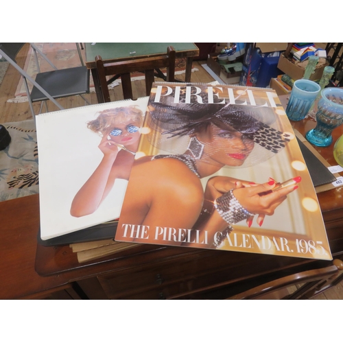 482 - Three Pirelli Calendars, 1984,85,86