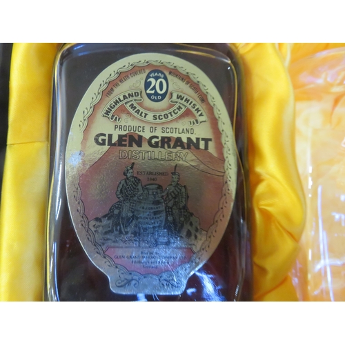 259 - Glen Grant 20 year old Decanter Presentation Set