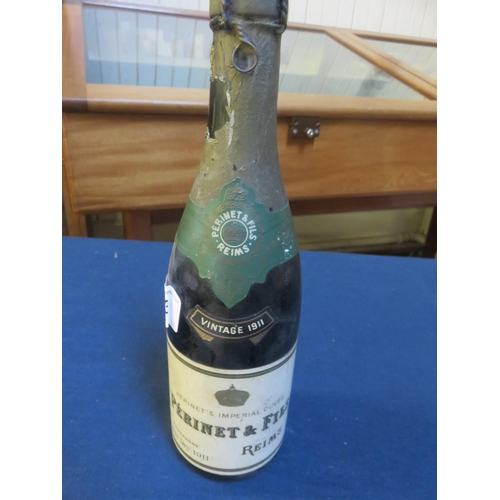 263 - Half Bottle of 1911 Perinet & Fils Champagne