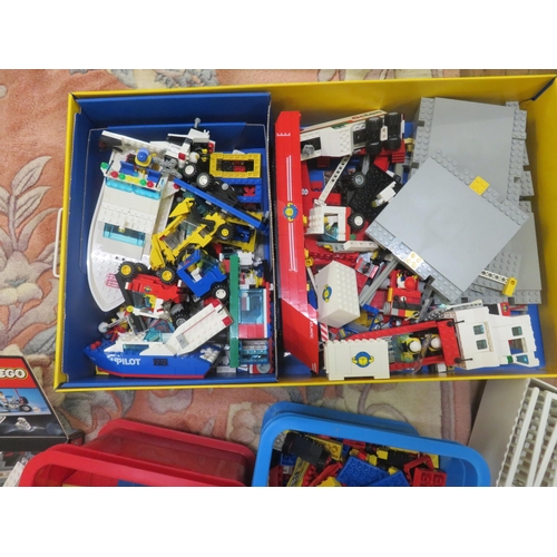 468 - Boxes of Lego and Playmobil