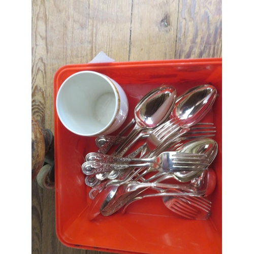 275 - Box of Silver Plated Cutlery