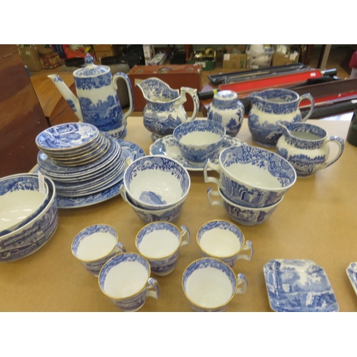 410 - Quantity of Spode Blue and White Ware