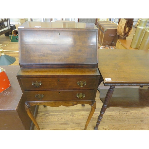 432 - Small Mahogany Writing Bureau by Kerrs, Helensburgh