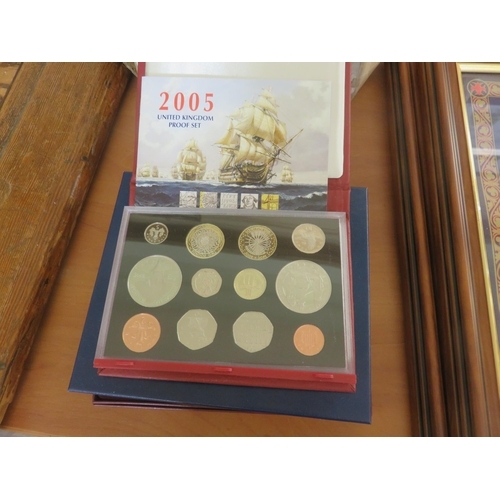 186 - 2003, 2004 and 2005 British Coin Sets