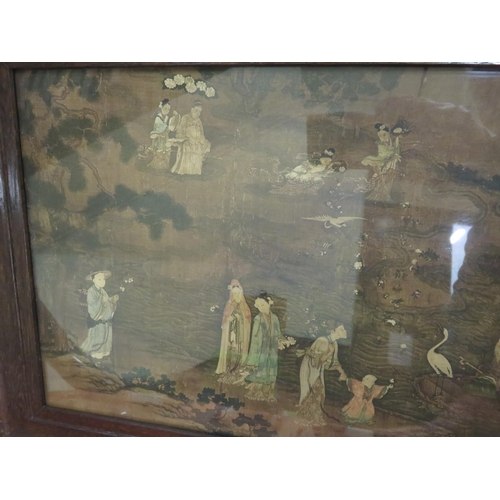 47 - Oak Framed Oriental  Picture 