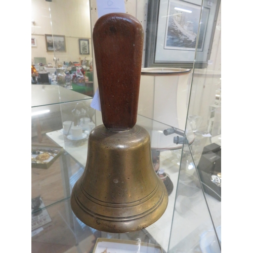 258 - Vintage Brass School Bell