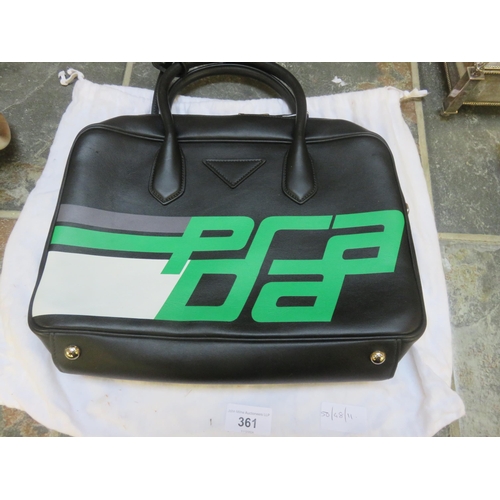 361 - Prada Bag With Dust Cover