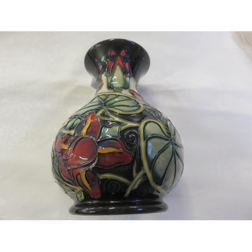 257 - Moorcroft Palmata Pattern Vase, signed to base