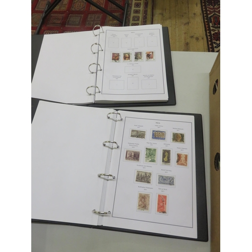 458 - Three Albums of Indian Stamps