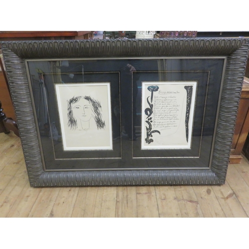 59A - Large Framed Limited Edition Etching 