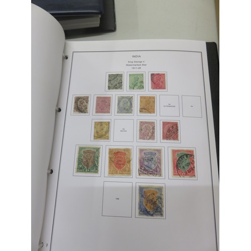 458 - Three Albums of Indian Stamps