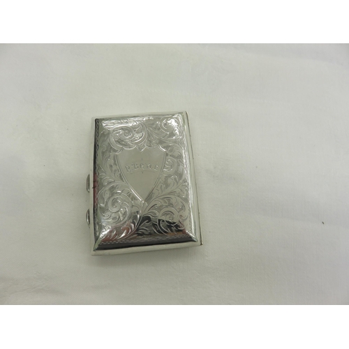 116 - Silver Cigarette Case