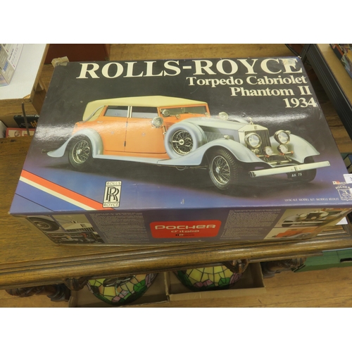 390 - Large Pocher Car Kit, Rolls Royce,Torpedo Cabriolet 1934