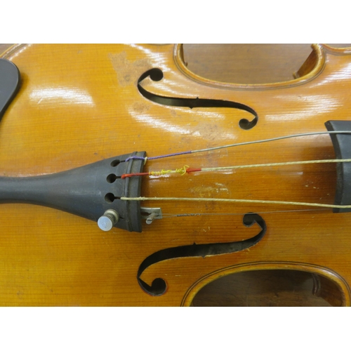 354 - Cased Violin