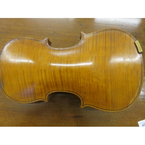 359 - German Cased Violin