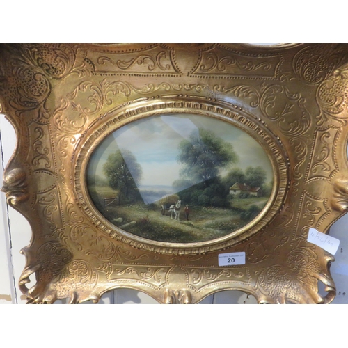 20 - Gilt Framed Oil Painting 