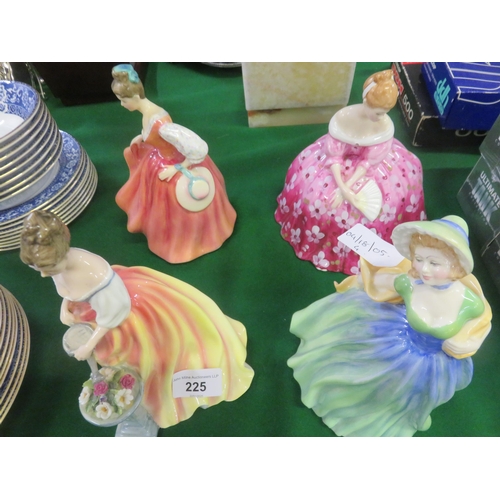 225 - Four Royal Doulton Figures