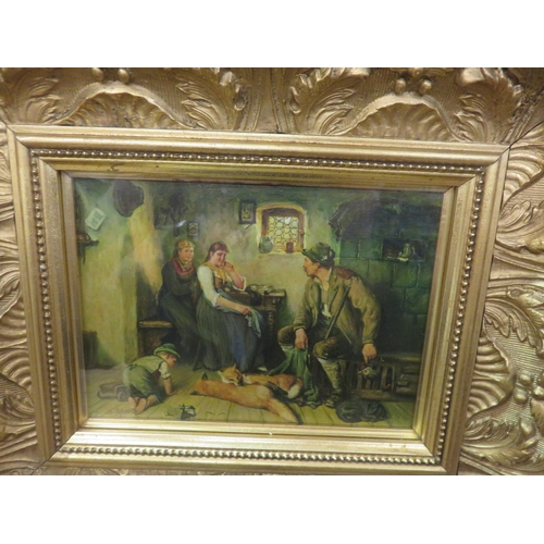 45 - Gilt Framed Oil Painting 