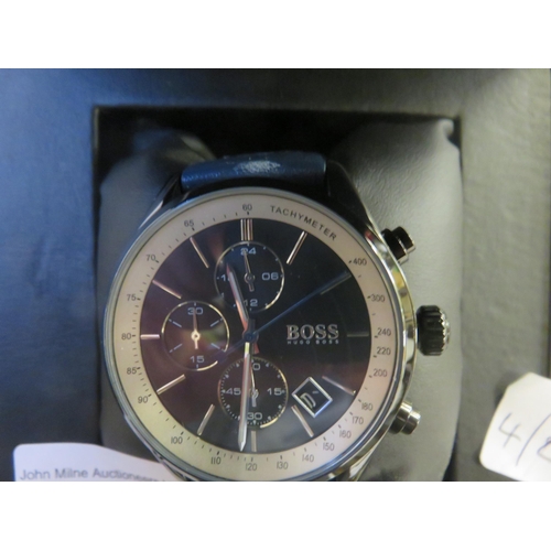 87 - Boxed Hugo Boss Gents Wrist Watch