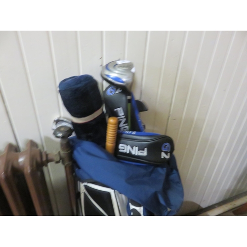 381 - Golf Bag including 