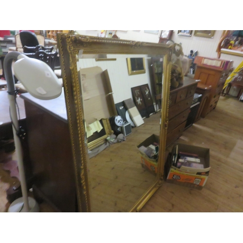 403 - Large Modern Gilt Framed Mirror