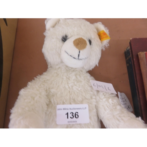 136 - Steiff White Bear